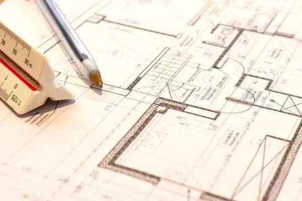 Image of architect Hampshire drawings