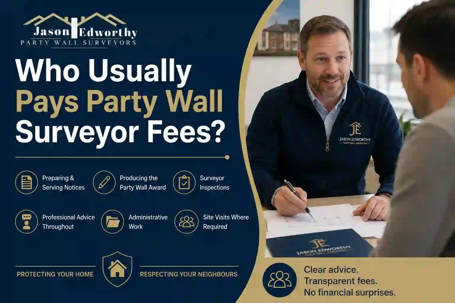 Who Usually Pays Party Wall Surveyor Fees Hampshire?
